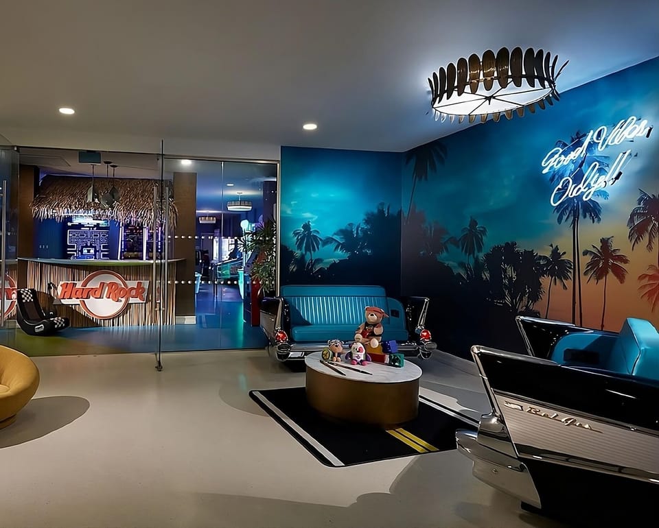 Let kids play freely in a fun, themed youth club.