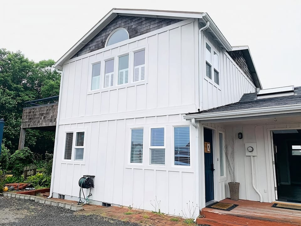 Exterior view of the property