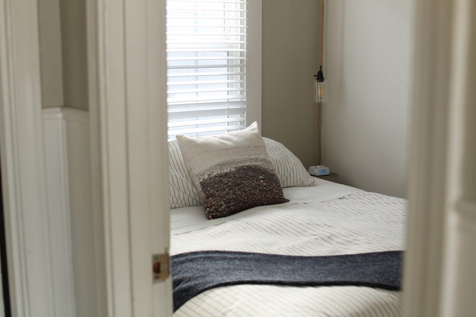 Bedroom. Interior and views may vary based on location and availability