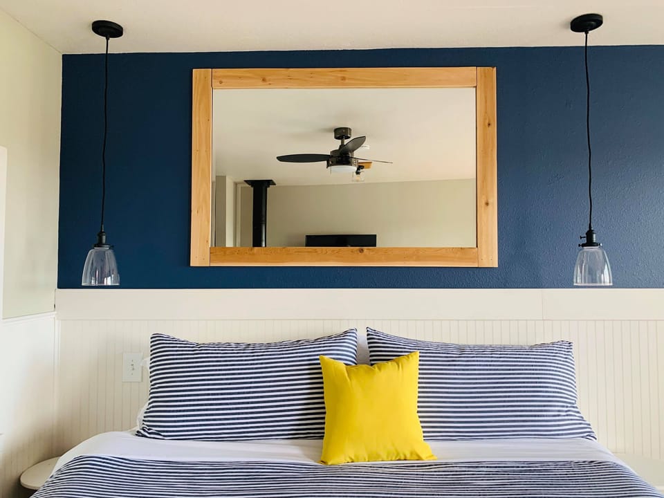 Bedroom. Interior and views may vary based on location and availability