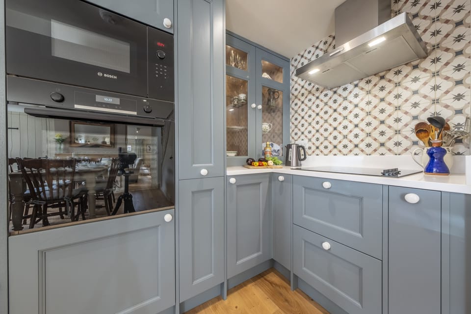 Ground floor: A well-equipped smart fitted kitchen