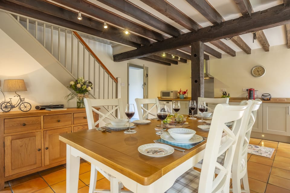 Ground floor: A traditional former granary building