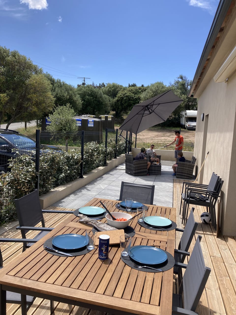 Outdoor dining