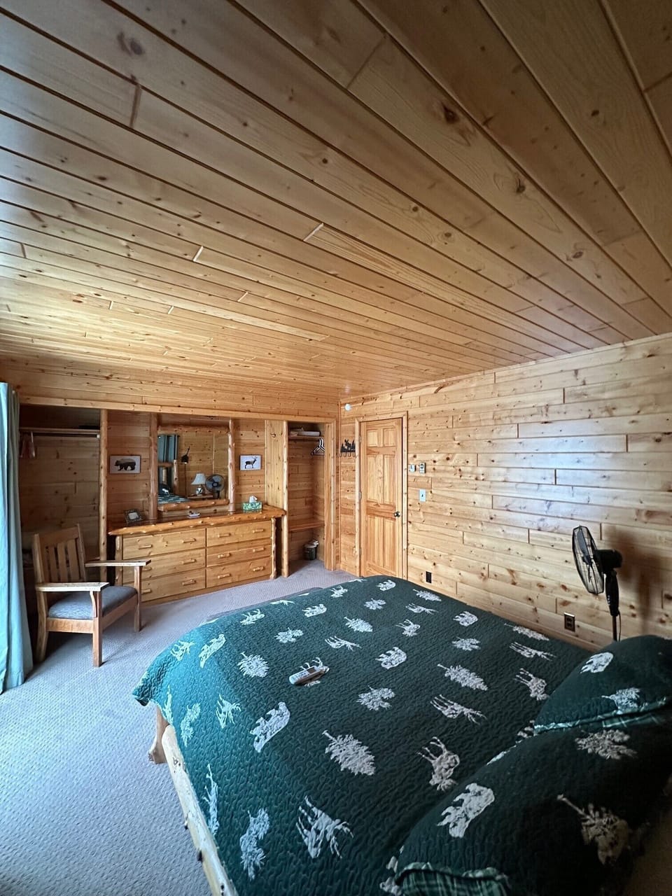 Cabin  - Bedroom #1 - Main Floor