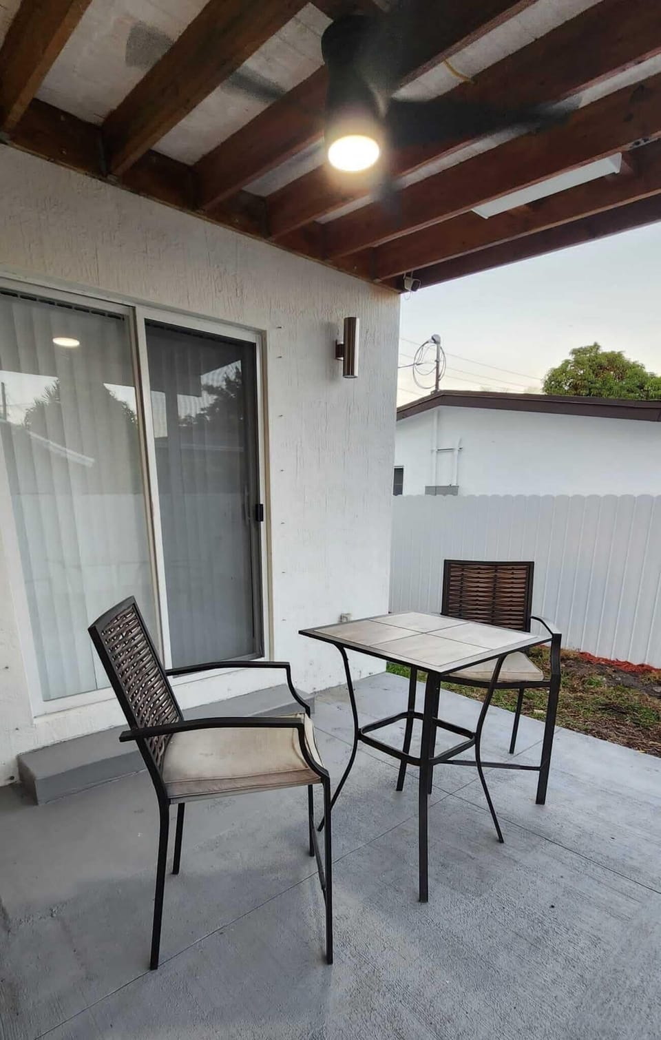 Outdoor dining
