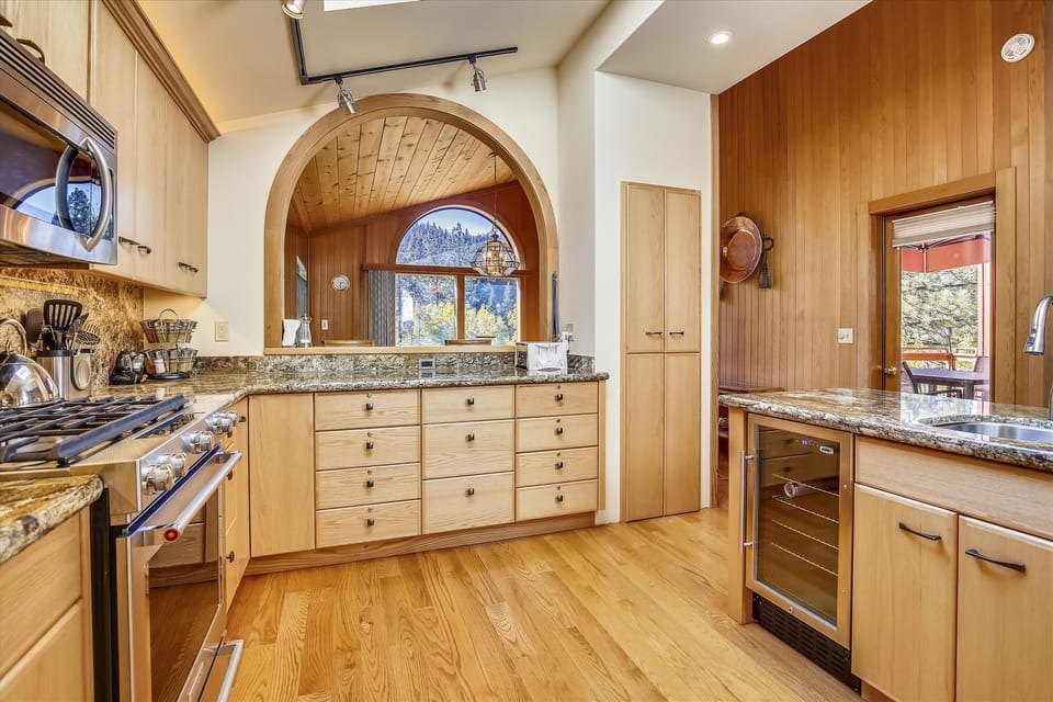 Newly remodeled kitchen