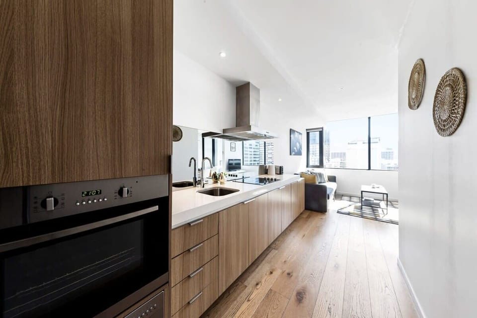 A fully decked kitchen.