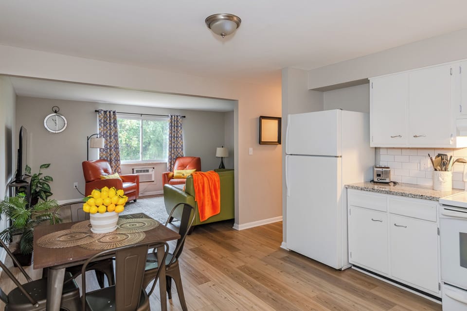 Kitchen/Dining - open to living area.  Lots of open space