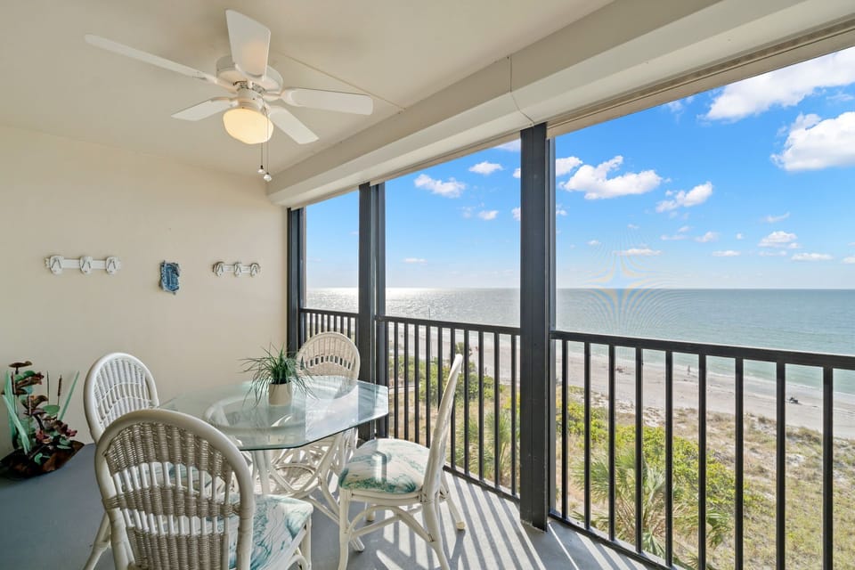 Private Balcony with Beach View