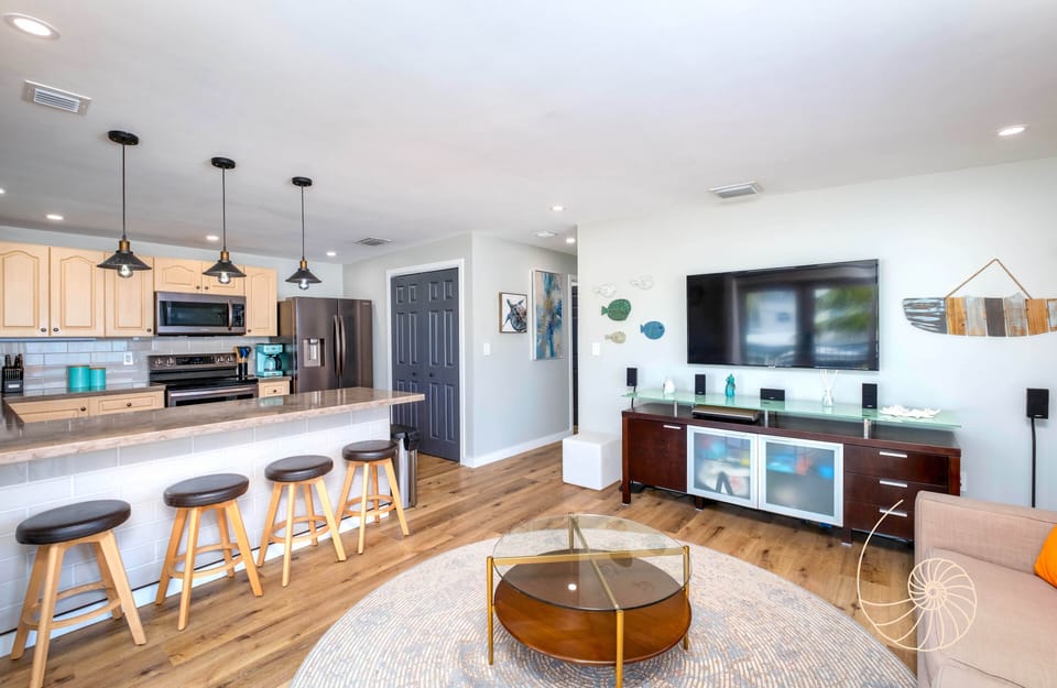 Open Kitchen and Living Area