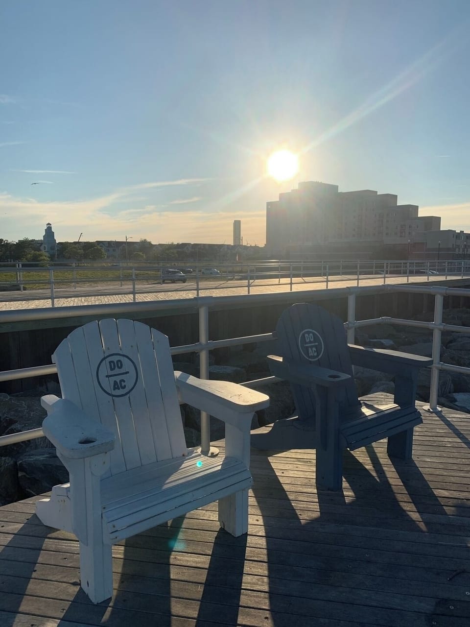 Best place to watch the sunrise overlooking Brigantine 