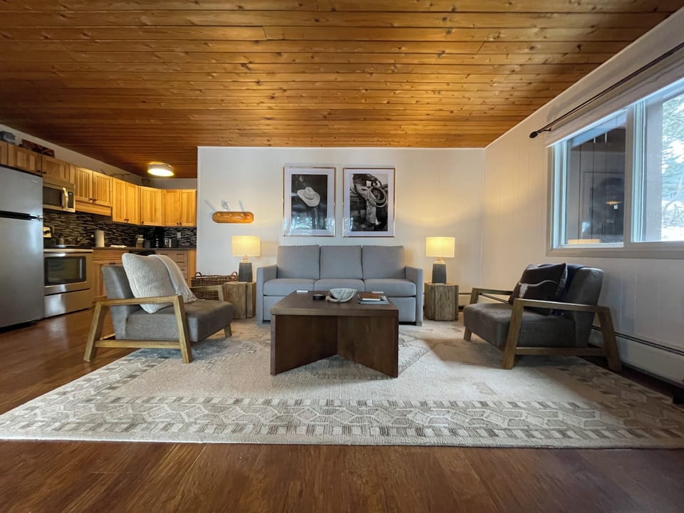 New queen memory foam sofa bed.  Much more comfortable than standard sofa bed