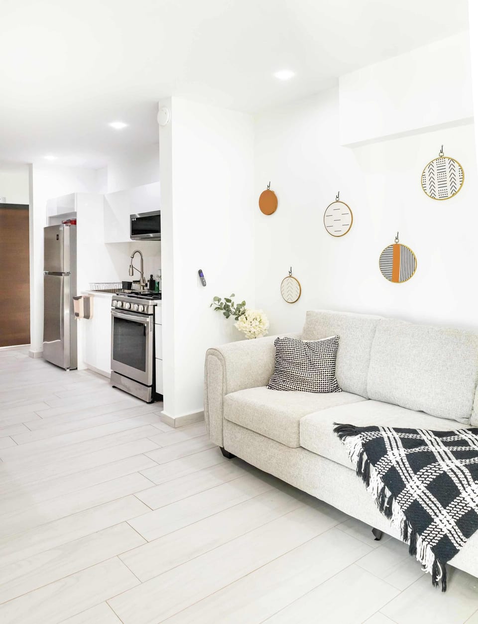 Living Area with Sofa Bed