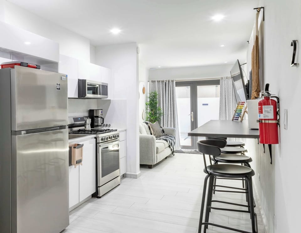 Kitchen with Dining / Work Area