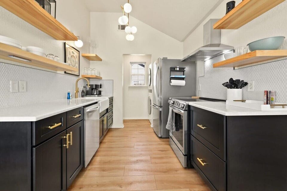 Our kitchen is fully stocked to make your favorite meal.