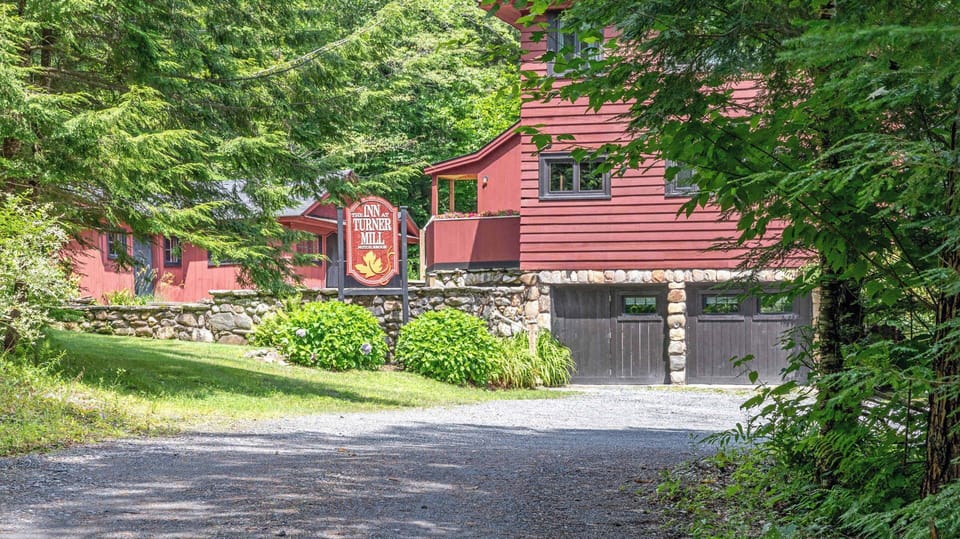 Inn at Turner Hill | Historic Red Building | River & Forest Setting | Stowe Vermont