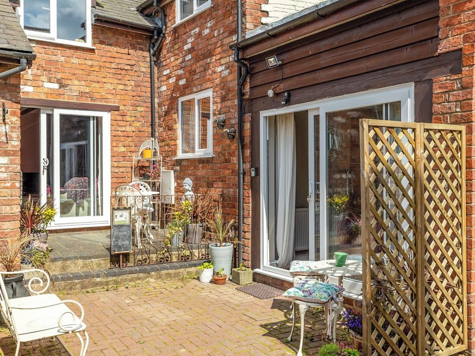 Terrace | The Coach House - Squire Farm, Bishops Castle
