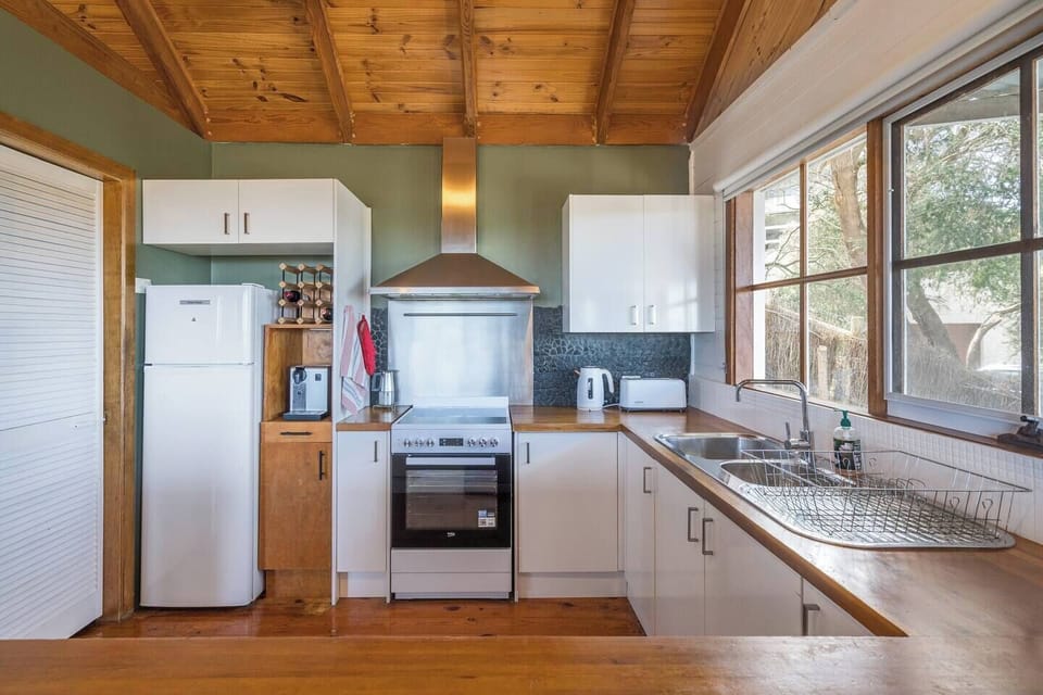 The country kitchen comes well equipped for your holiday catering.