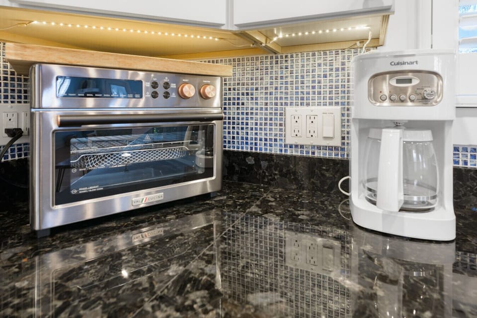 Countertop oven and drip coffee maker
