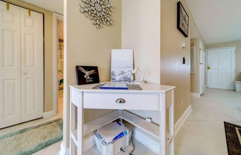 Working desk with computer