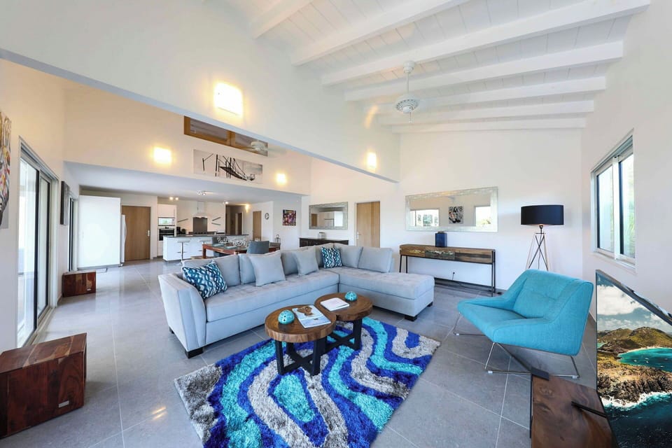 Air conditioning, HD-TV with Orange TV channels (including CNN), Blu-Ray DVD player, iPod Bose Dock.