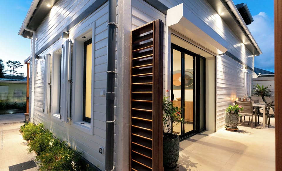 Modern and chic outdoor lightings.
 