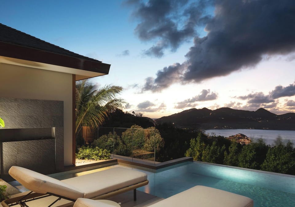 Modern outdoor lightings. 