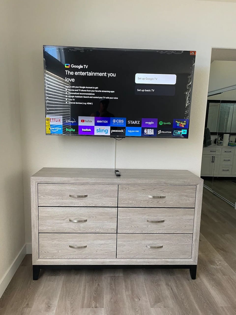 Master Bedroom TV • Google TV