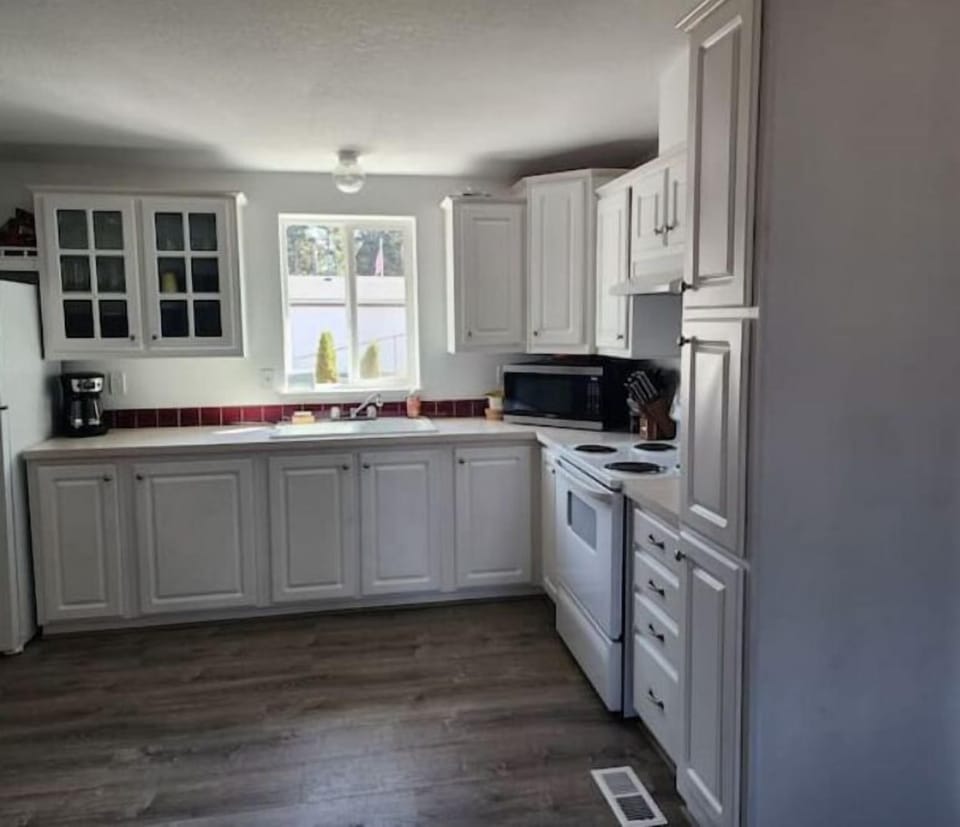 If you cant find a kitchen gadget here look in the storage shelves by back door