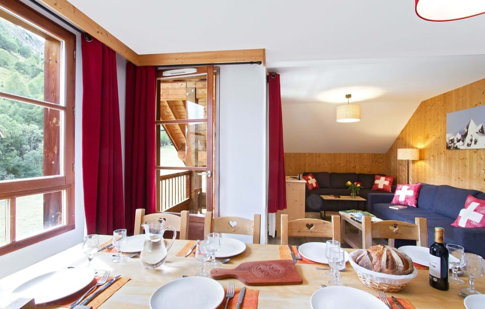 Reconnect with loved ones over a meal at the dining table.