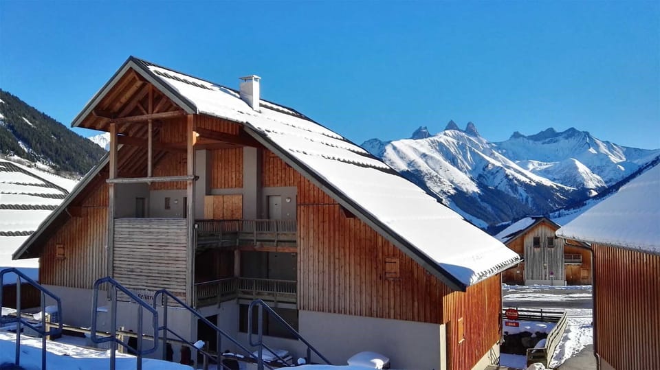 Enjoy beautiful mountain views outside your door.