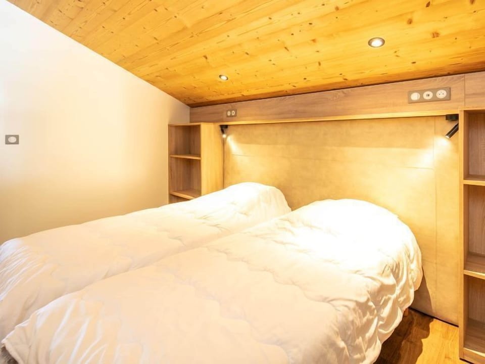 Get a peaceful night sleep in our cozy bedroom.
