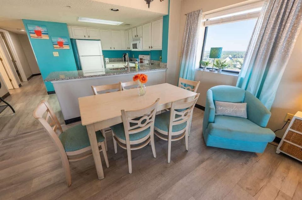 Large Living Room and Dining Room Area