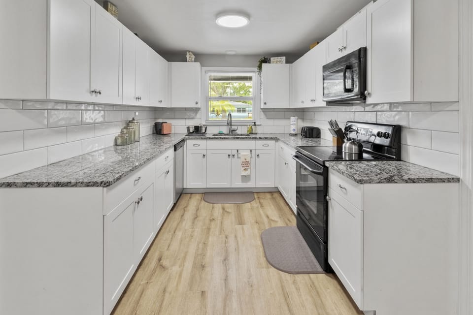 Recently renovated kitchen