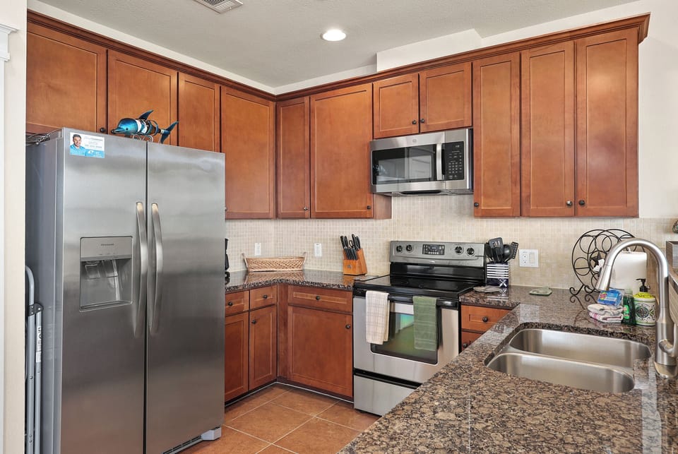 Stainless steel appliances