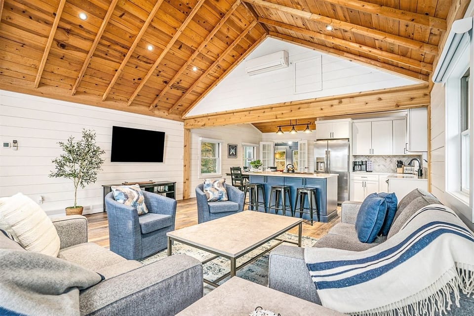 Park Place is a high end, recently remodeled home on the Kalamazoo River