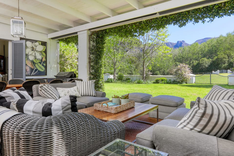 Outdoor patio.