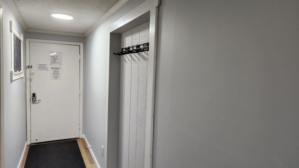 Ski Rack in entry way