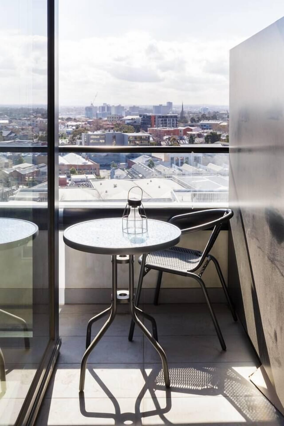 Savor your morning coffee or a glass of wine in the evening on your private balcony with a stunning view of the Melbourne skyline.