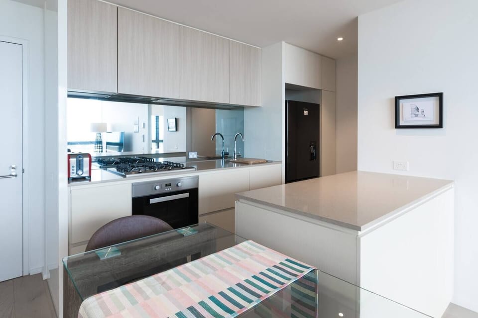 A fully-equipped kitchen is complete with all the basics including premium appliances, utensils and pantry supplies