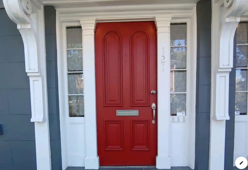 Entrance to first floor