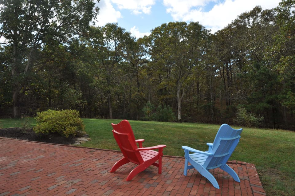 Large yard space w/ cornhole 