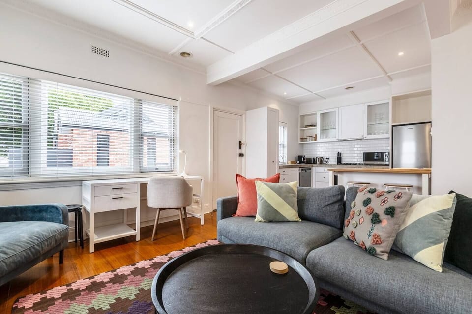 Need a comfortable spot to work remotely? The living rooms offers a proper desk and comfy chair where you can set up your laptop.