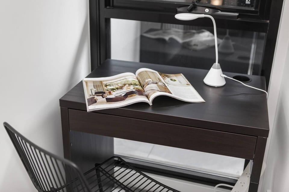 Make use of the work from home nook or study space in the Master bedroom for a quiet space to conduct those ever-important Zoom meetings