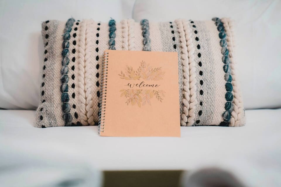 Enjoy little details, like our welcome book which can guide you through the basic amenities in the home and where to find the best small bars in Fortitude Valley