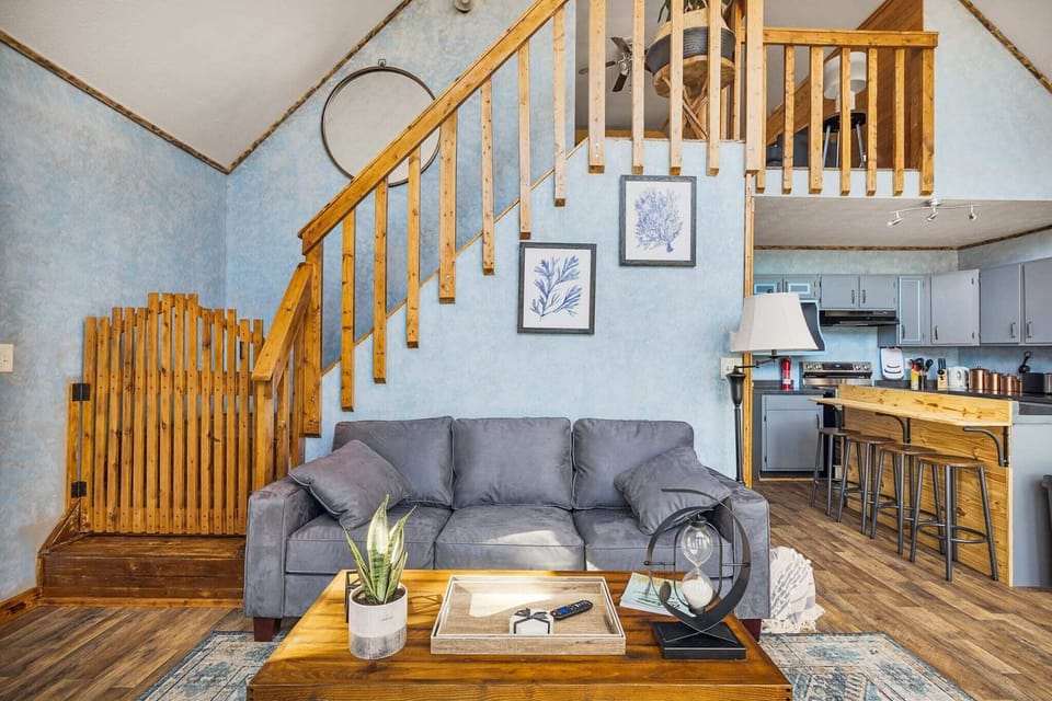 Bright and sunny great room