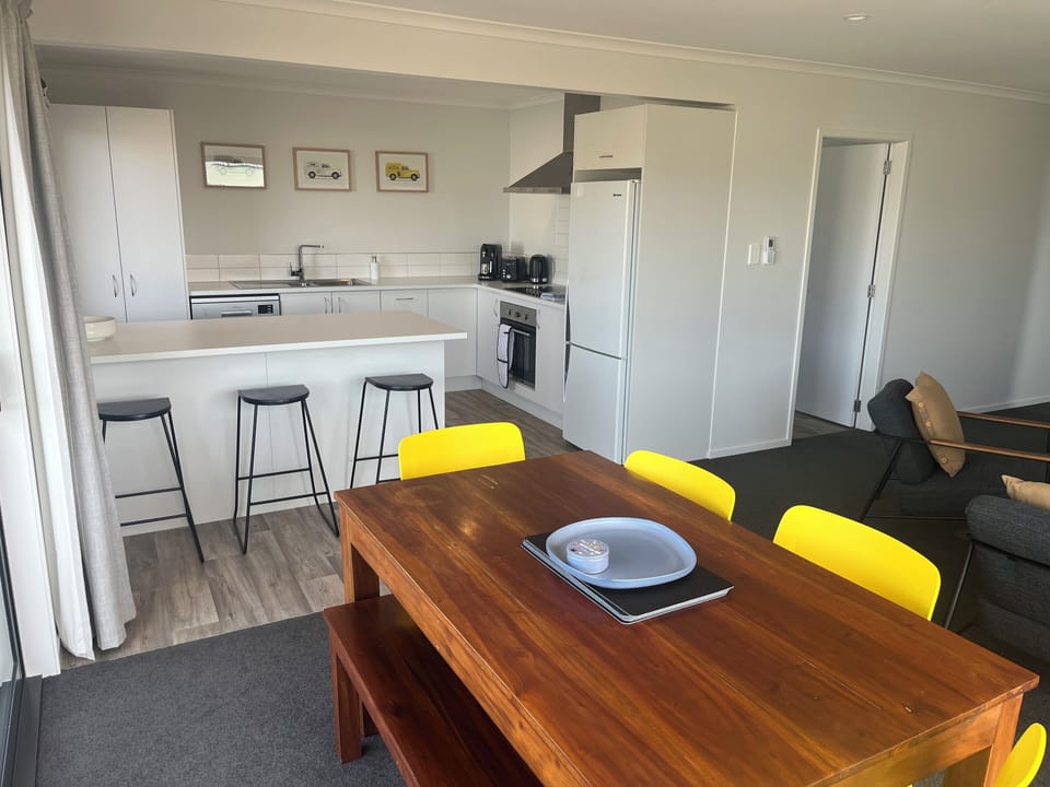 Dining and kitchen