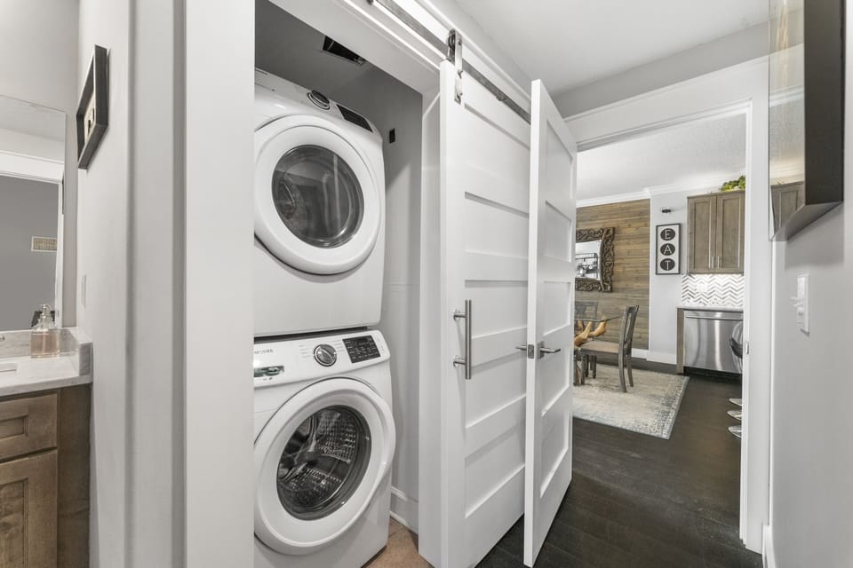 Laundry area