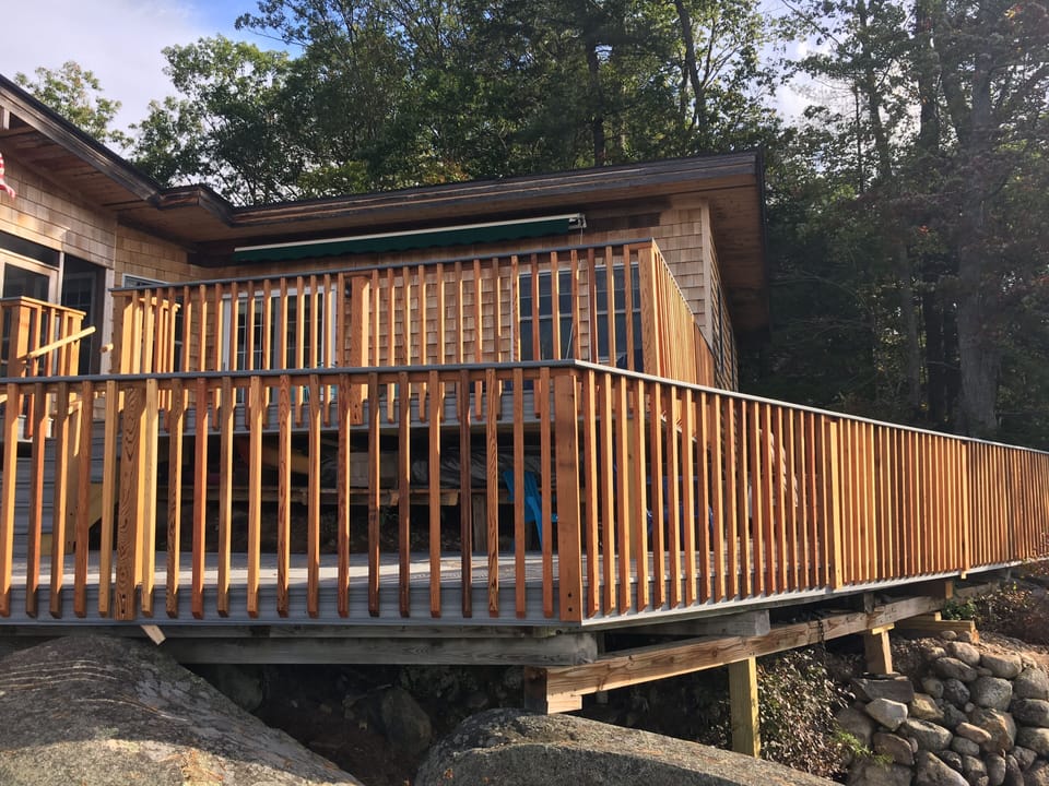Back deck