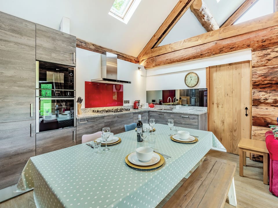 Kitchen/diner | Hollacombe Lodge, Hollacombe, near Crediton